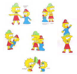 Lisa and Maggie Artworks