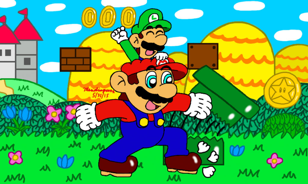 Mario Ds Animation New Super Mario Bros DS by MarioSimpson1 on DeviantArt