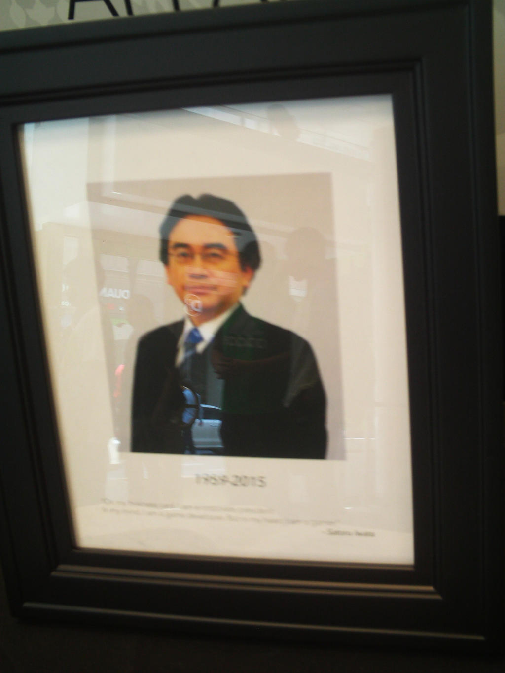 Iwata Memorial at Nintendo World 02