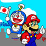 Mario and Doraemon