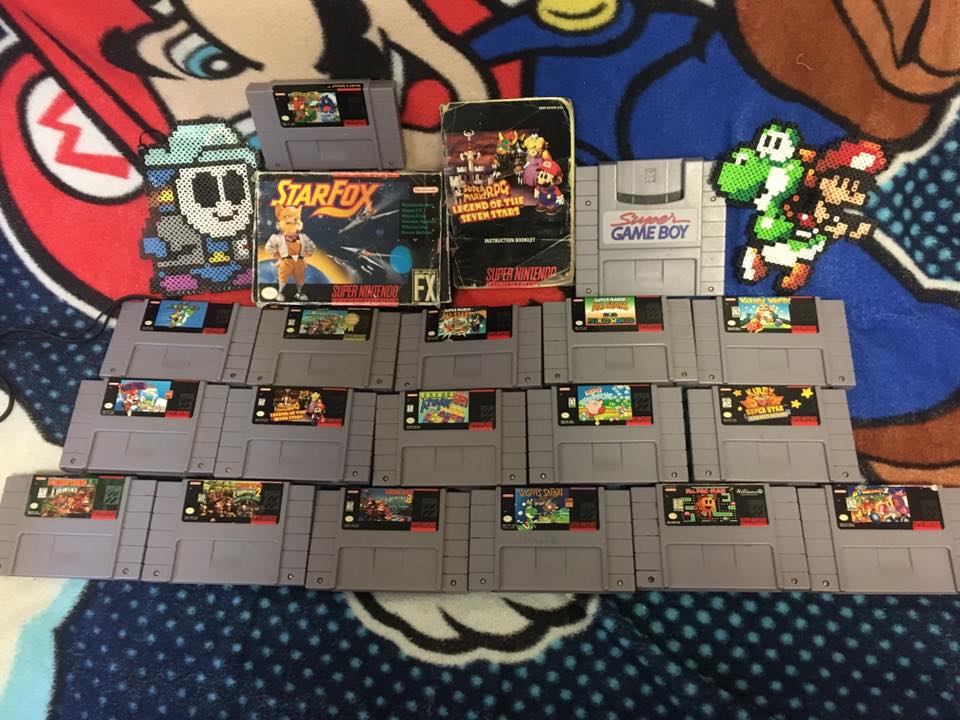Snes Complete Collection My SNES Collection by MarioSimpson1 on DeviantArt