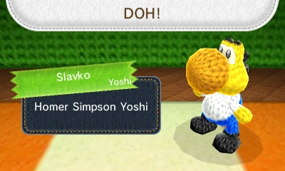Homer Simpson Yoshi