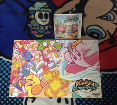 Kirby Battle Royale Poster from Nintendo NY