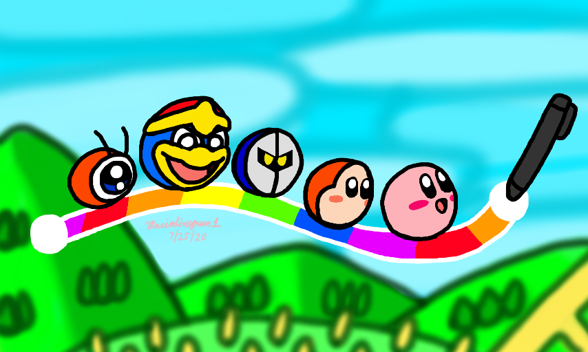 Kirby online canvas curse