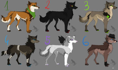 Wolf Adoptable ADOPT CLOSED