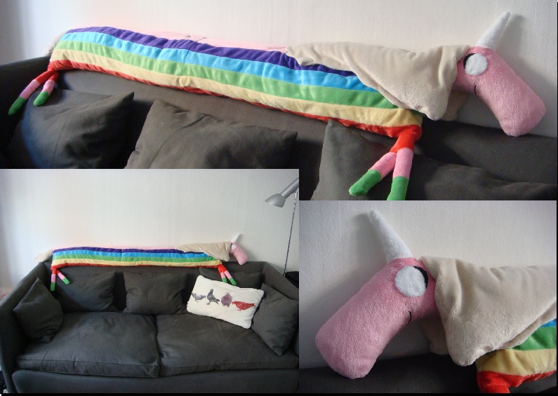 Lady Rainicorn Plushie/Sofa Cushion