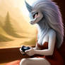Sisu player (Dragon girl gamer)