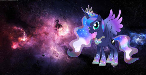 princess luna in space