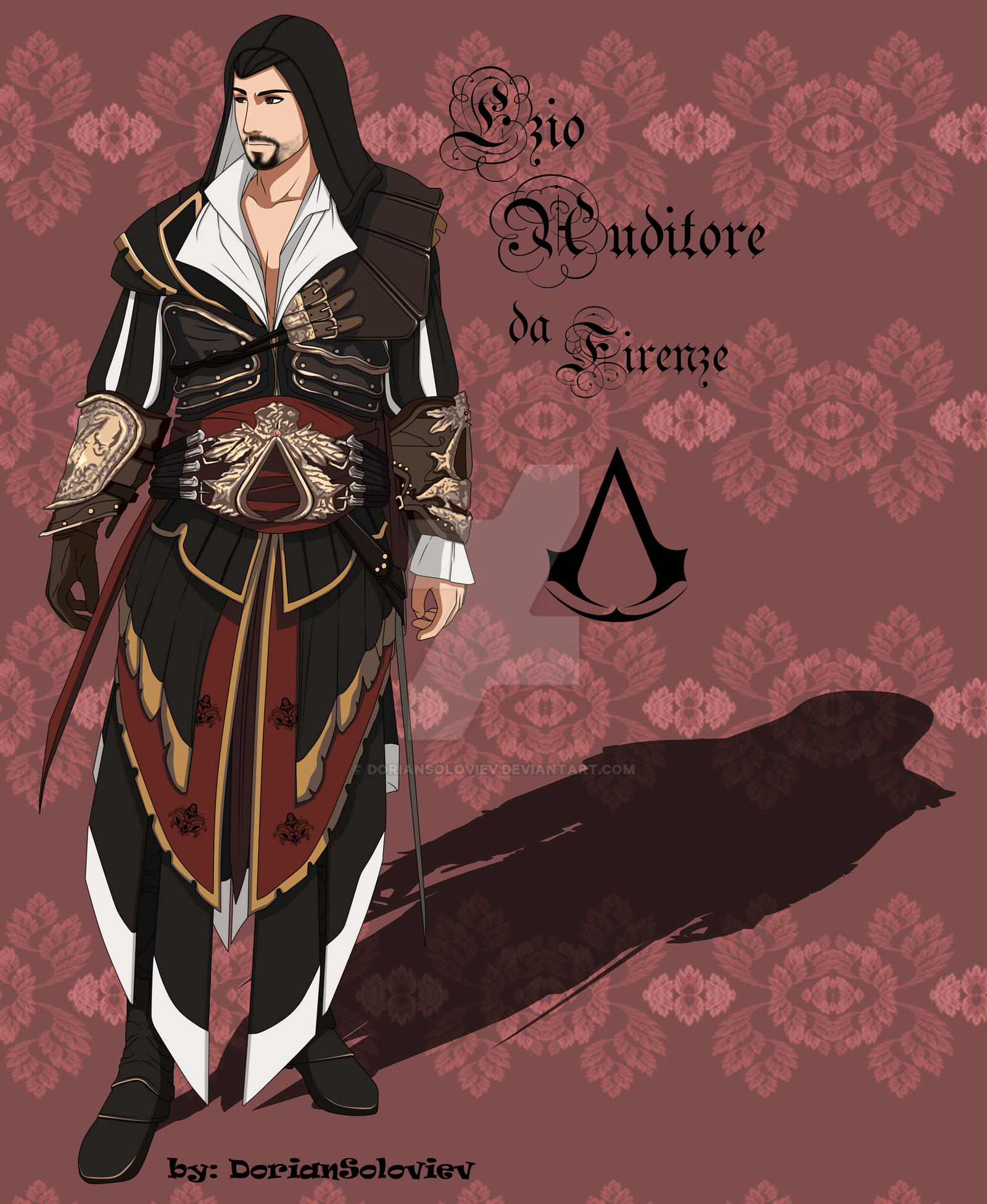 Assassins Creed red coat (clothed version) by elcarlo42 on DeviantArt