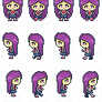 DDLC Yuri Sprite Sheet