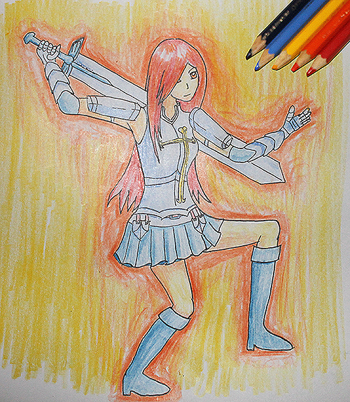 Palete challenge Erza