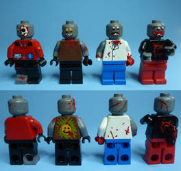 LEGO custom zombies