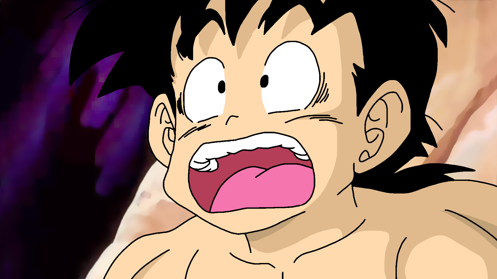 Son-Gohan 01.038 (Screenshot) by MuscleVisions on DeviantArt