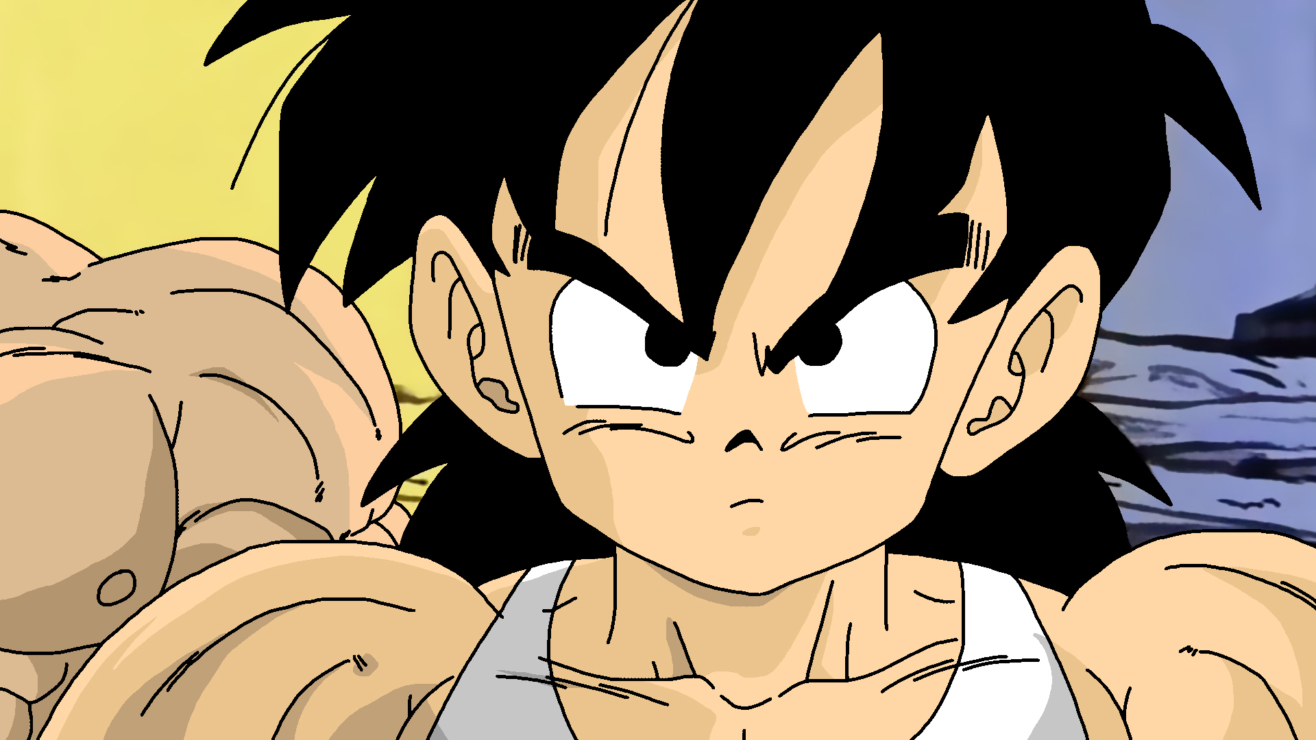 Raditz/Goku by PhantomStudio-Tommy on DeviantArt