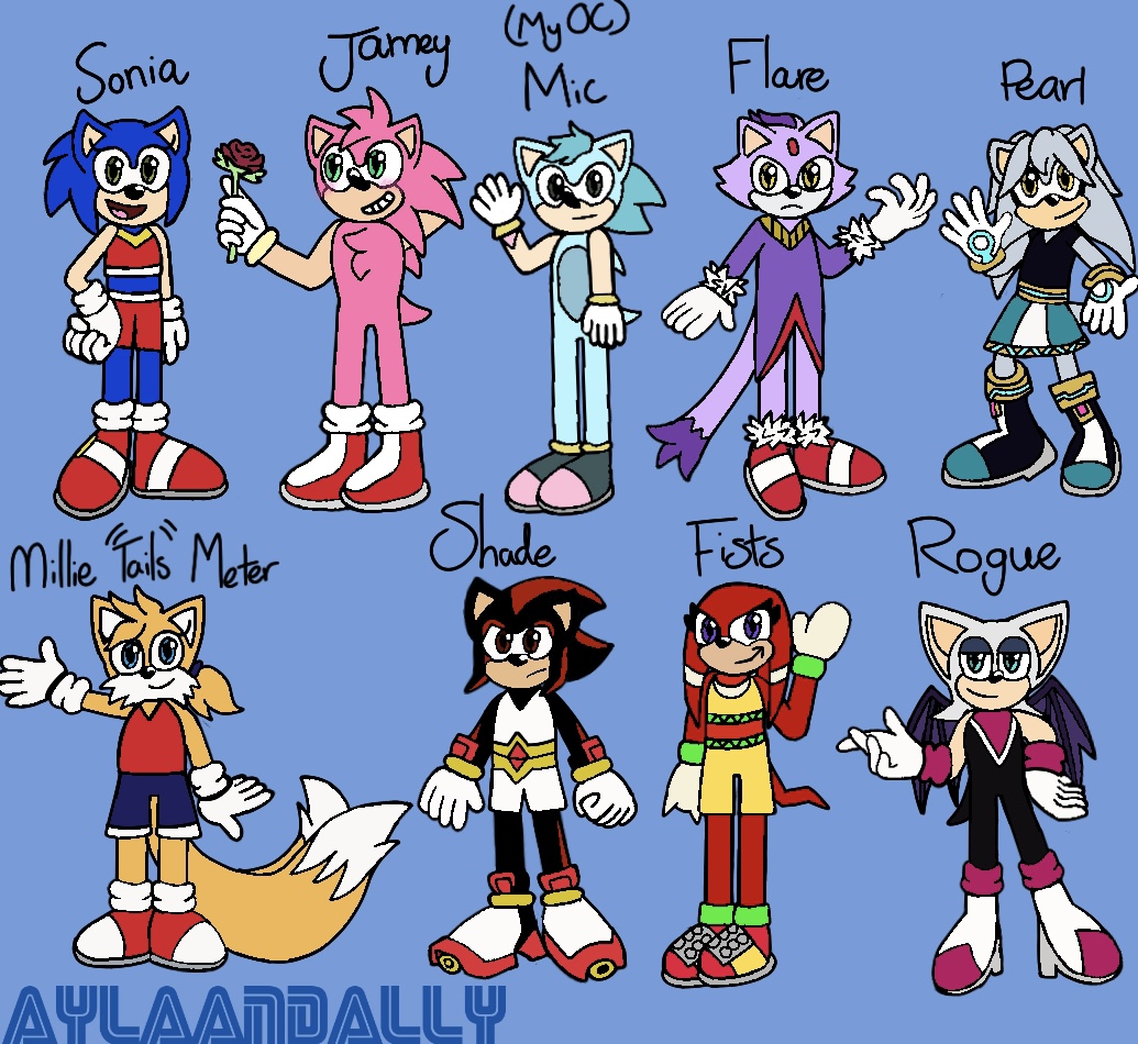 Sonic Genderbend by AylaAndAlly on DeviantArt
