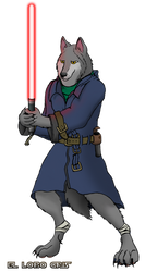 Gray Wolf's Lightsaber