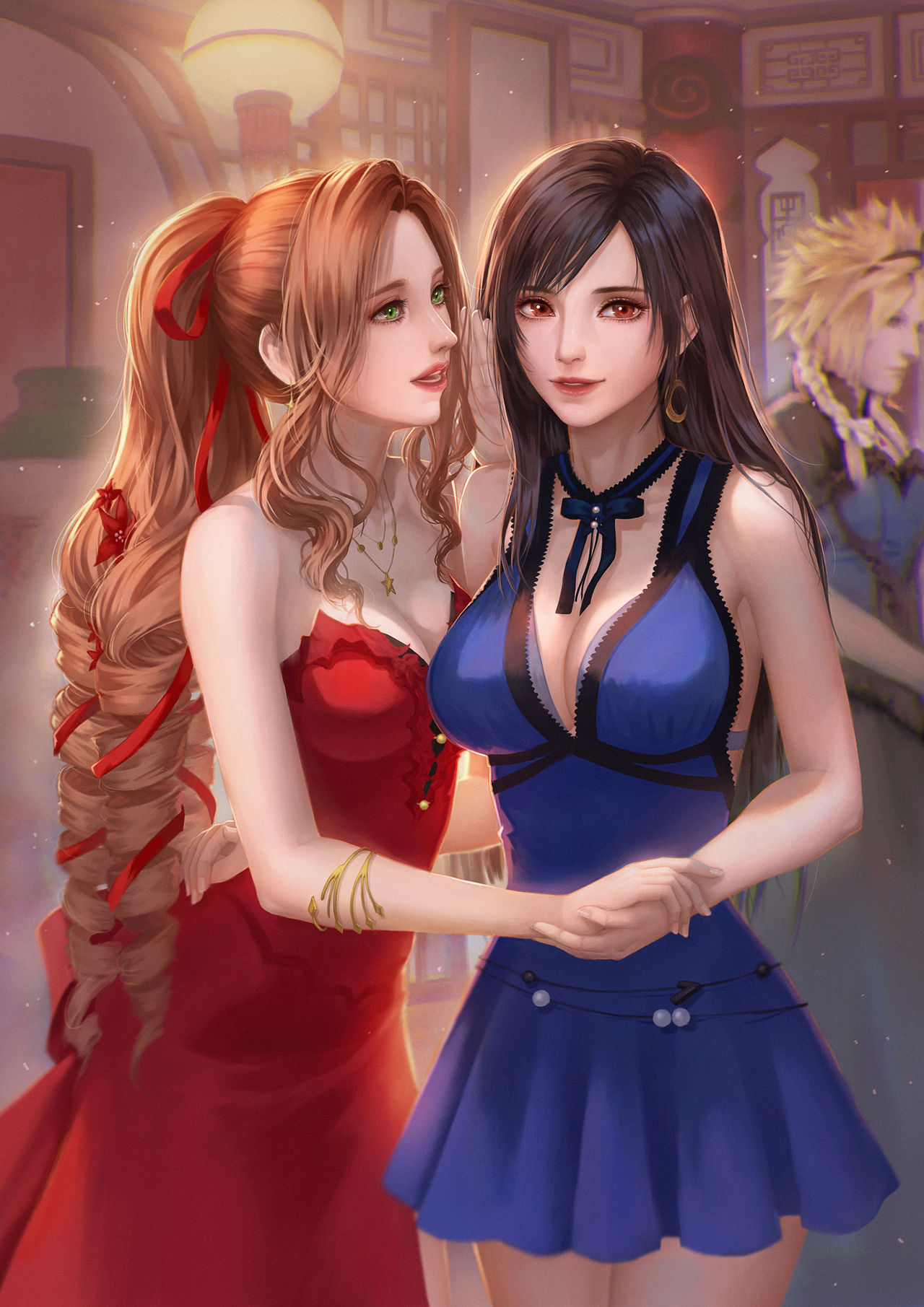 Aerith Tifa by YongNing on DeviantArt
