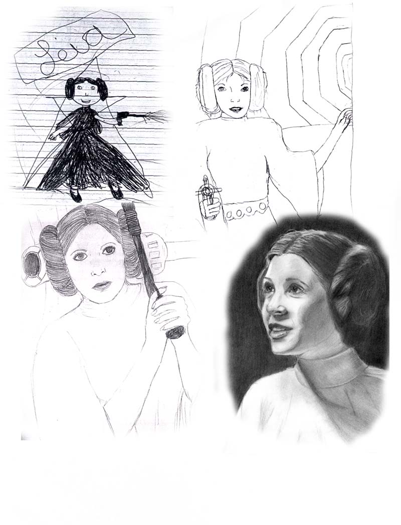 Leia Through the Years