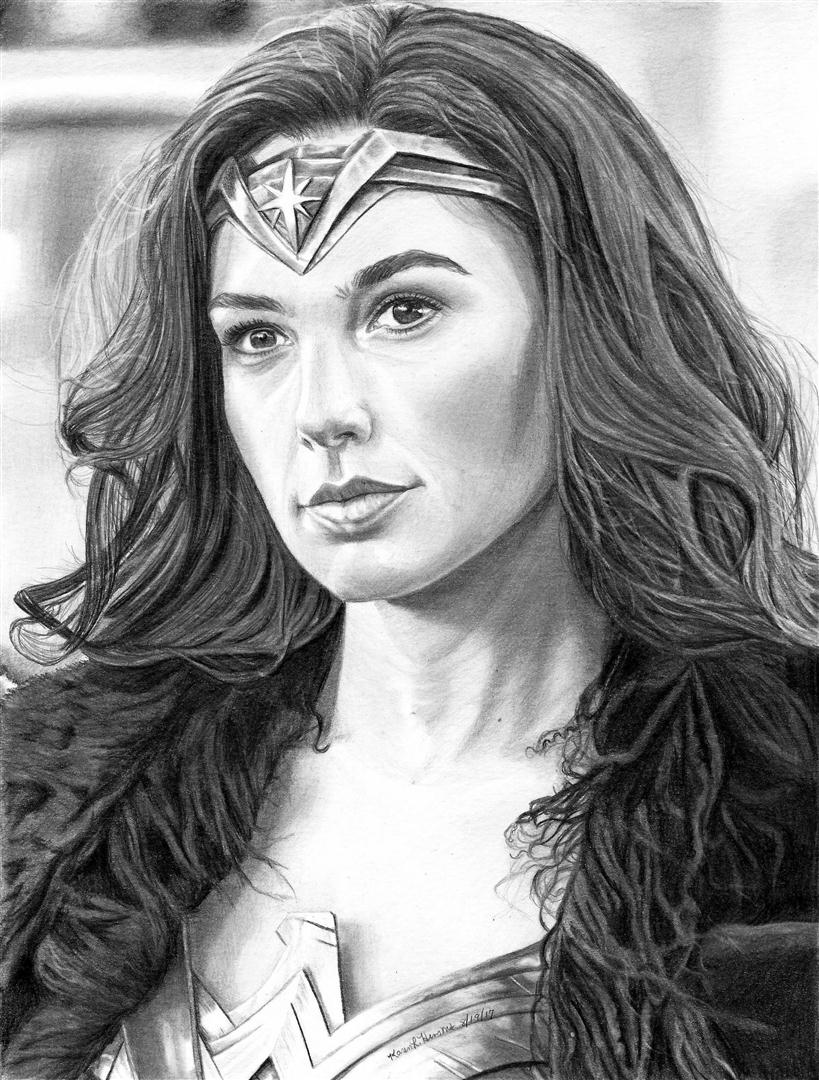 Gal Gadot as Wonder Woman 8-19-2017 by khinson on DeviantArt