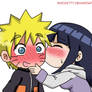 Naruhina chibi kissin