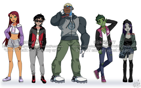 Teen Titans Casual