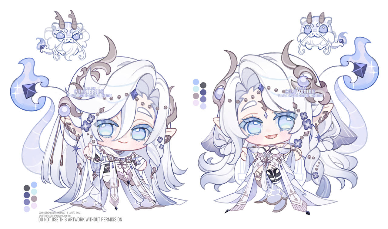 Character design commission #14 by Rnii21 on DeviantArt