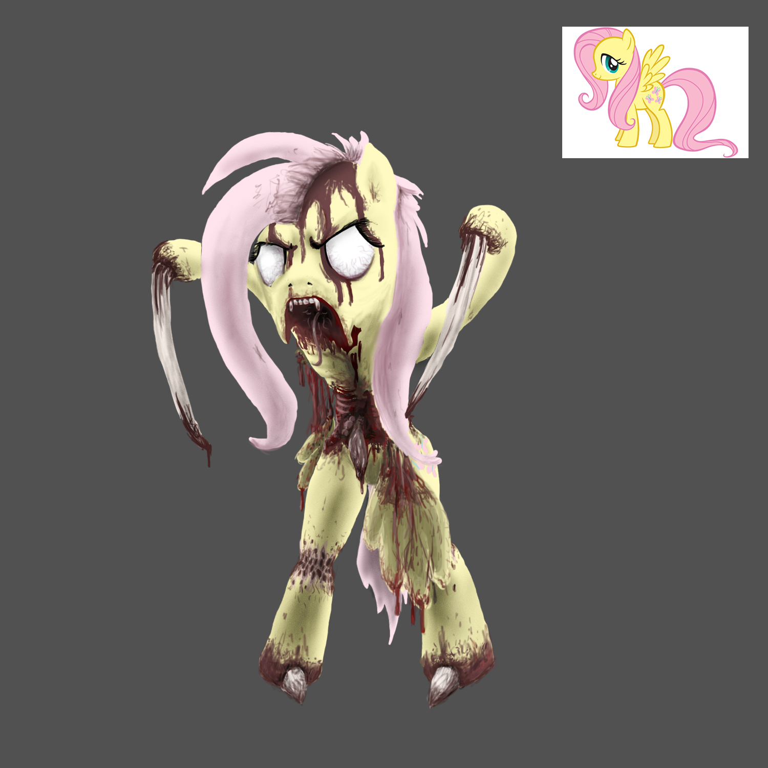 Fluttershy Zombie