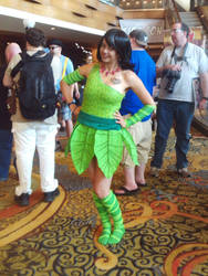 I met real leaf dress Ashi