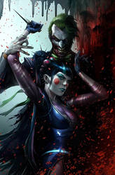 Joker and his new sidekick, Punchline