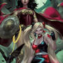 Wonder Woman, Harley Quinn-Vampires