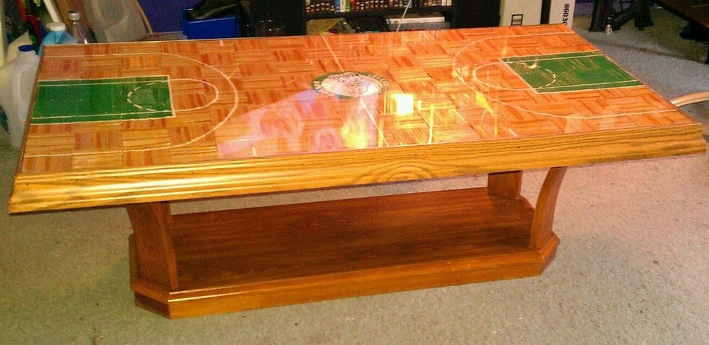 Boston Celtics Coffee Table By Scotthow On Deviantart Boston Celtics Coffee Table By Scotthow
