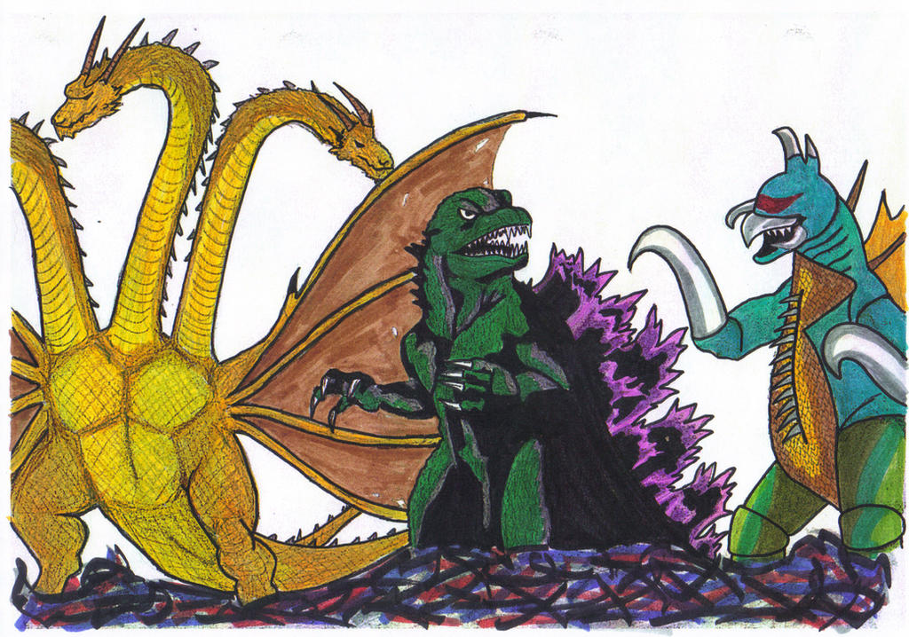 Godzilla Color Pattern Godzilla color by ScottHow on DeviantArt