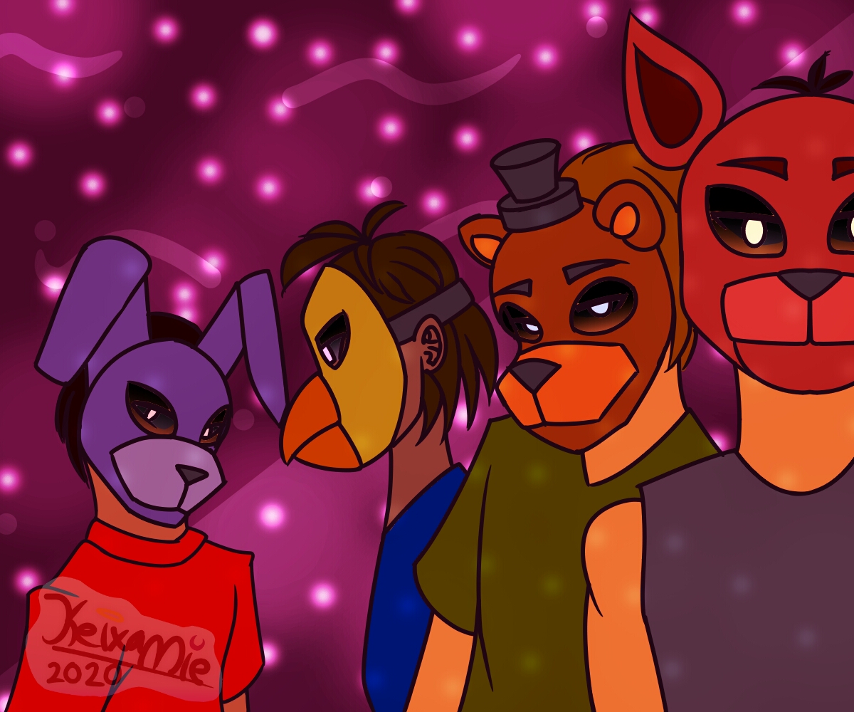 FNaF 4 The Bullies by KeixaArtz on DeviantArt