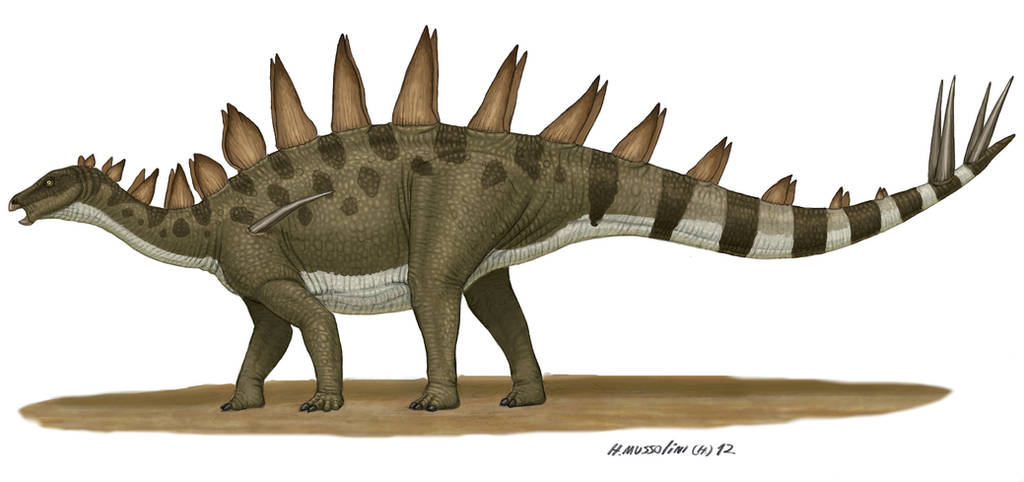 Tuojiangosaurus by BrokenMachine86