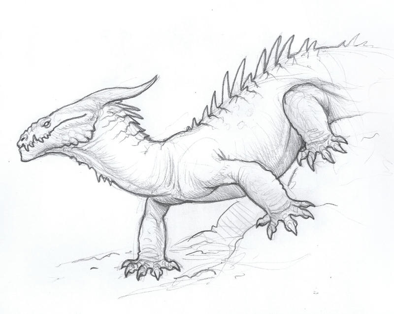 Dragon sketch