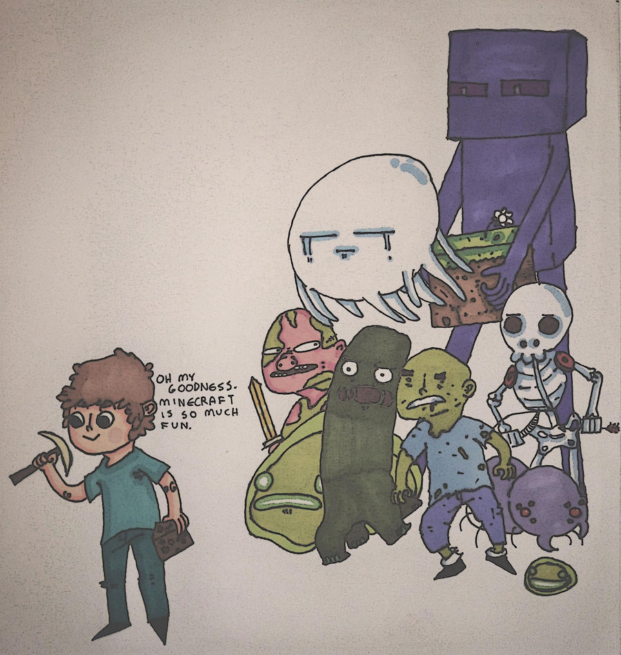 MINECRAFT by CartoonSlap on DeviantArt