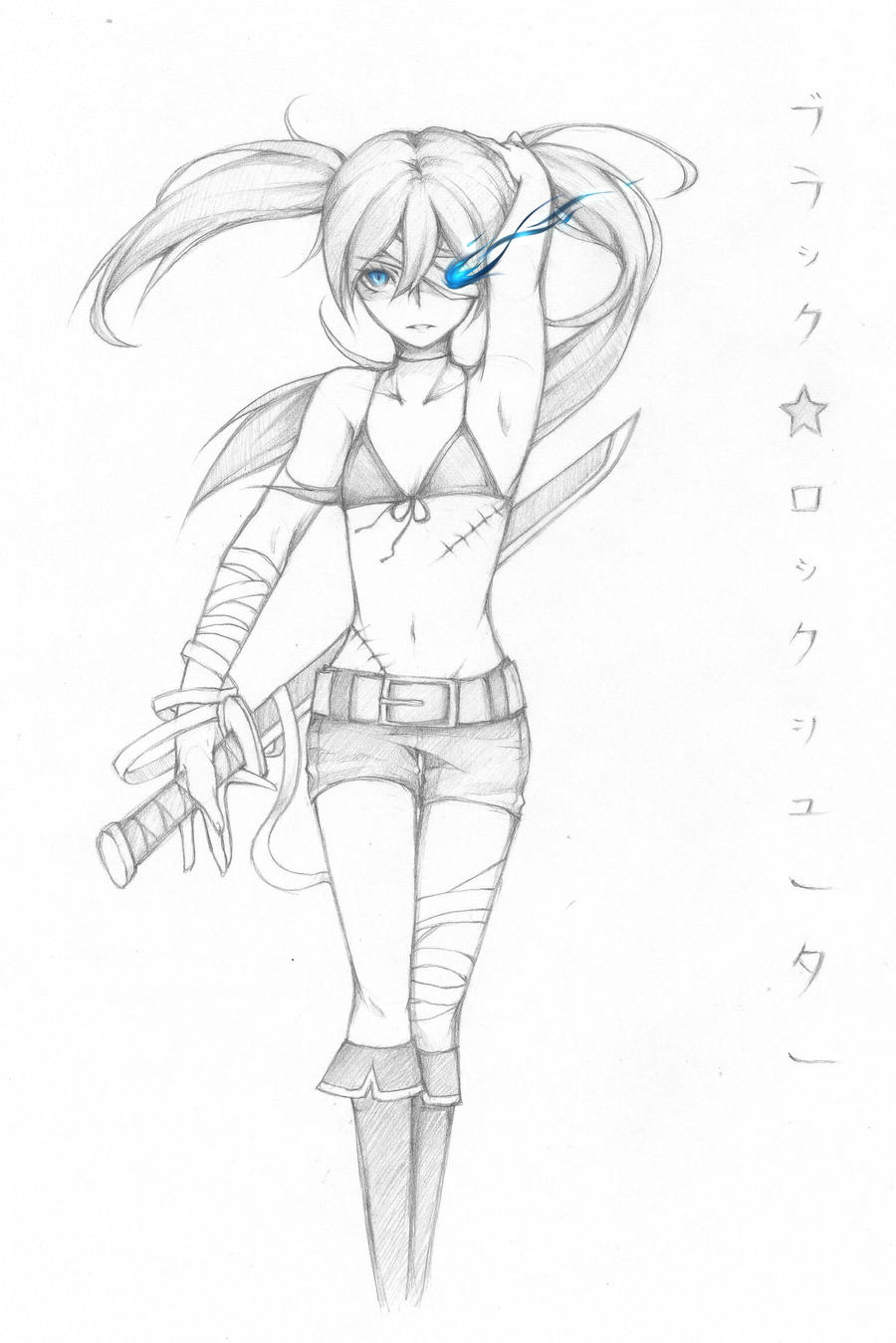 Pencil: Black Rock Shooter