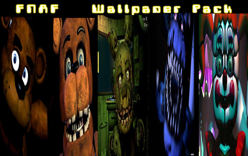Fnaf Wallpaper Pack By Springtrapbrf On Deviantart