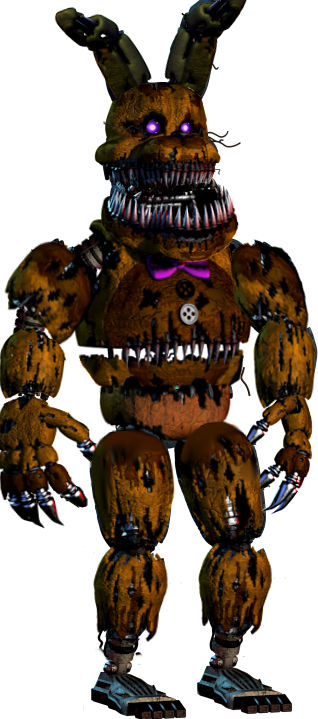 Springtrap V4 Nightmare Springtrap V4 by SpringtrapBrF on DeviantArt