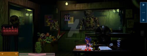 A little edit I did on the fnaf 3 office : r/fivenightsatfreddys