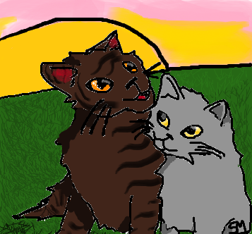 Tigerheart and Dovepaw