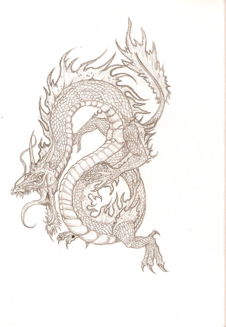 Chinese comodo dragon drawing Chinese comodo dragon drawing connect ssh with filezilla