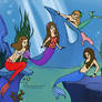 The Little Mermaid and Friends