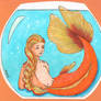 Goldfish mermaid