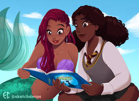 Ariel and Hermione