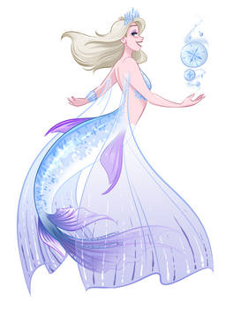 Mermaid Elsa