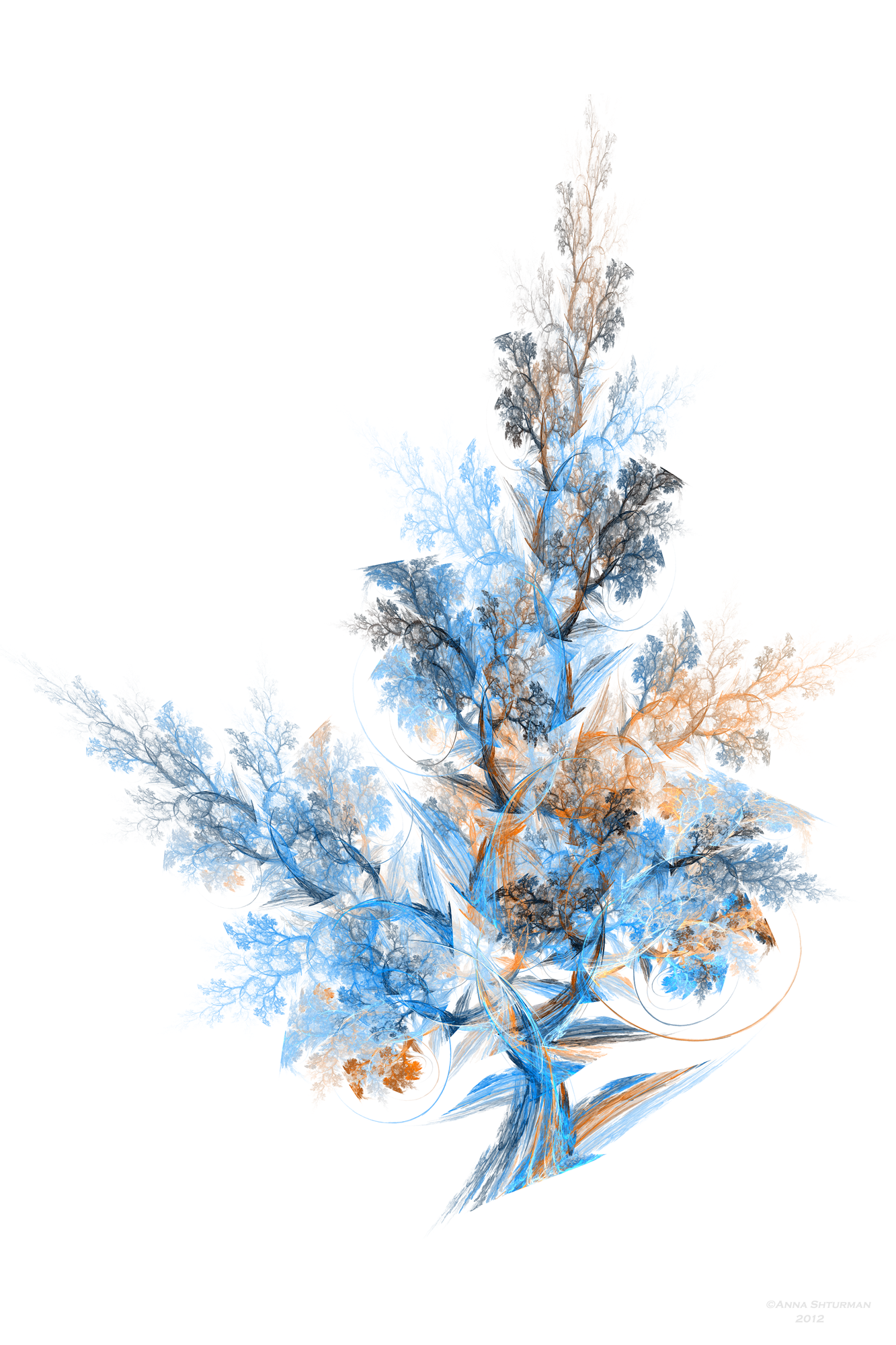 some modified fractal tree 25