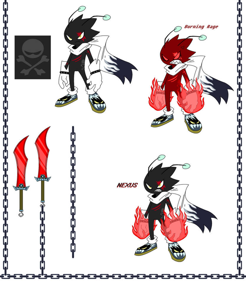 Nexus character sheet by KonixTheHedgehog on DeviantArt