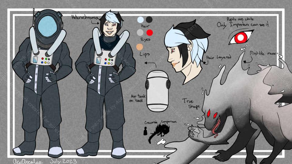 Character Sheet: Ilwa (Among Us)