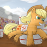 Applejack at the STAMPEDE